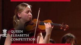 Brahms Violin Concerto in D major op. 77 | Eva Rabchevska - Queen Elisabeth Competition 2019