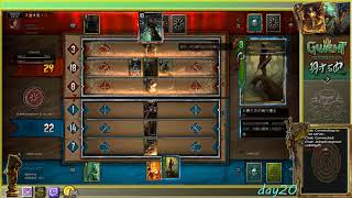 [射破實況]-昆特牌-第1季-DAY20-#01-│Gwent: The Witcher Card Game-