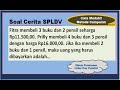 Soal Cerita Persamaan Linier 2 Variabel (SPLDV) Part 1