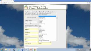Using the Wufoo Online Form to Submit MyCOE Projects