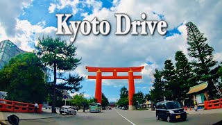 【車載動画】京都ドライブ 平安神宮 三条通〜神宮道 Kyoto Japan Drive HeianJingu Shrine