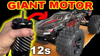 I put World's Biggest Motor in $4,000 RC CAR