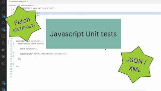 jest fetch mock | javascript unit test fetch api | javascript fetch mock #javascript #jest