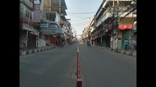 Barisal City Lockdown for Covid 19 | Lockdown Barisal Sadar Road Lockdown