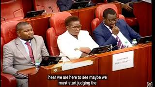 KIMEUMANA  HUYU NI CARETAKER!! SENATE THROWING WORDS AT EACH OTHER