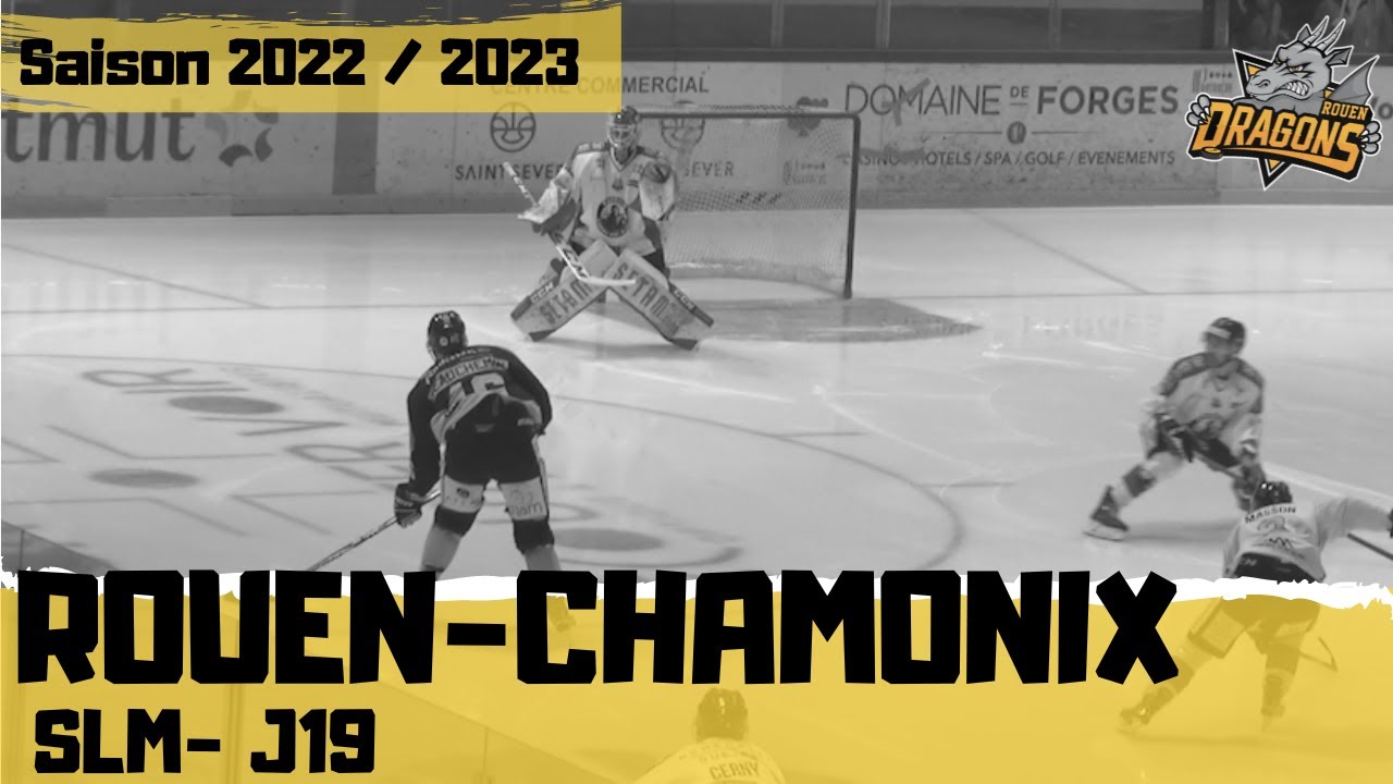 Hockey : Rouen - Chamonix Ligue Magnus 2022/2023 J19 - YouTube