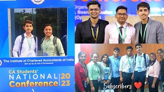 CA Student's National Conference Delhi, 2023 🔥 | Day 1 | ICAI Conference | Shubham Gupta