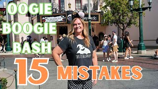 Don’t make these 15 mistakes at Oogie Boogie Bash