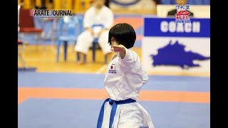 AKF2019 Cadet Kata Female Final SATO KOTOMI vs NGUYEN NGOC BICH