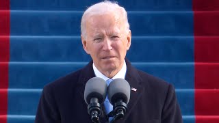 President Joe Biden Preaches Unity in Inaugural Speech