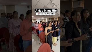 A day in my life at DELHI UNIVERSITY ||Maitreyi college😮‍💨#delhiuniversity#southcampus#northcampus