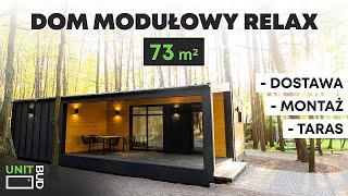 Dom modułowy z tarasem \