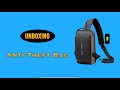 Men Anti Theft Chest Bag(Fashion)Unboxing waterproof-BLACK--Dji mini 2-