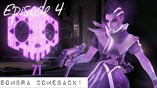 Overwatch -Sombra 駭影 黑影 再起  Comeback! Competitive Play EP.4 【守望先锋】