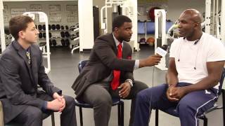 EXCLUSIVE: Catrell Maclin and Derek Spallone with Evander Holyfield