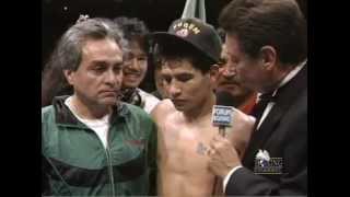 Marco Antonio Barrera vs Jesse Benavides, 7th defense WBO super bantamweight title