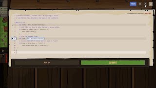 Usual Day CodeCombat