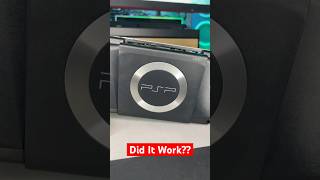 Did It Work?? 👀 #playstation #psp #nostalgia #gaming #trending #shorts #ytshorts