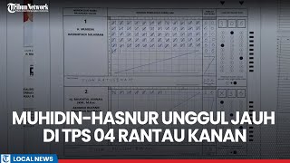 Pemilihan Gubernur di TPS 04 Rantau Kanan Tapin, Paslon Nomor 1 Muhidin-Hasnuryadi Sulaiman Unggul