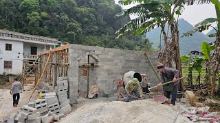Ghép Cốt Pha Và Đổ Dầm Nhà Bà Cụ 83 Tuổi Ngôi Nhà Số 10 Được Anh Phạm Dũng Và Chị Phan Diễm Hỗ Trợ