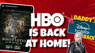 HBO Shows Back At Hotstar🔥: The White Lotus S2 on Disney+Hotstar in Hindi Dubbed, GOT,The Last Of Us