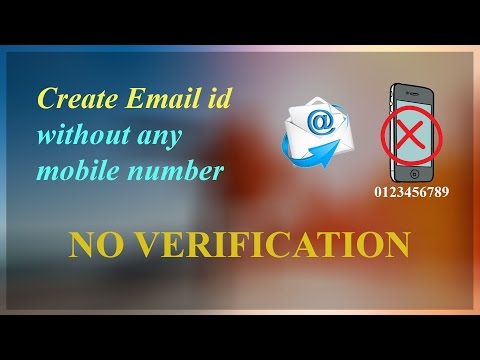 Create Email id without mobile number | No verification Create Email id without mobile number | No verification