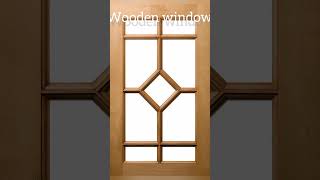 Wooden Window Design