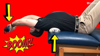 How to Traction Your Middle Back at Home