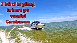 Aventura în Viteza: Două Barci în Glisaj pe Lacul Golovița și intrare pe Canalul Caraburum! 🚤💨