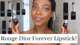 New! Rouge Dior Forever Matte Lipstick Review