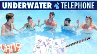 Using The Space Pen For Our UNDERWATER Telephone Challenge | VAT19