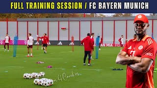 Full Training Session with Vincent Kompany at FC Bayern Munich 2024