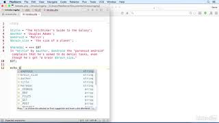 Using heredoc syntax to avoid problems with quotes