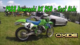 1988 Kawasaki KX 250 2 stroke