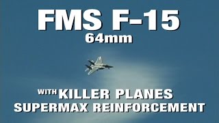 FMS F 15 64mm RC Jet - Crash Testing the Reinforcement, uh, Accidentally