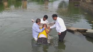 Baptisims in Mangalagiri , by Missionary Prathibha Rao, 21st October 2019 , Andhra, India