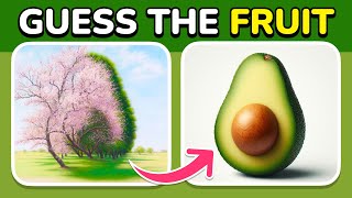 Guess by ILLUSION 🥑🍎🍌 Fruits and Vegetables Challenge