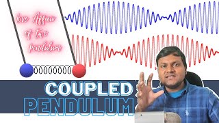 Spring Coupled Pendulum - Normal Modes & Frequencies | Lagrangian Approach (Derivation)