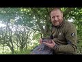 solo wild camping camping in a one man oex tent.