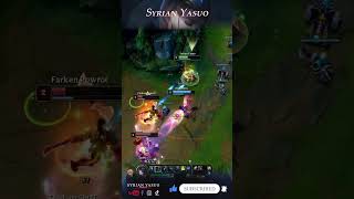 Ashe \u0026 Lux vs Draven \u0026 Bard !! 🤔🔥🔥 | Syrian zed | League of Legends #lolshorts #shorts #lux