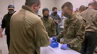 Vermont National Guardsmen assist state of Vermont at Strategic National Stockpile warehouse