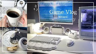 Game vlog | あつ森🌳居酒屋経営ゲームプレイ🍻🎮気になるゲームが多すぎる🤔💭