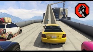 GTA V Online: CORRIDA MAIS DIFICIL DO MUNDO ! RAGE