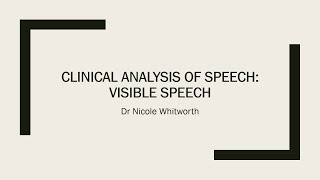 02 Visible Speech