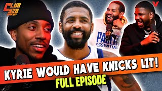 Jeff Teague says Kyrie Irving on Knicks would be EPIC, Paul George SUSPENDS podcast, Durant trade?