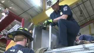 FIRE TRAINING - How to load and deploy the 400 ft line