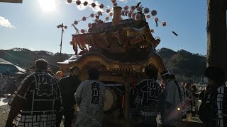 ２０２２年大槌町小槌神社元旦奉納③向川原虎舞