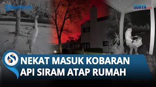 DETIK-DETIK Warga Los Angeles NEKAT Masuk ke Kobaran API, Sempat Siram Atap Rumah Sebelum Mengungsi