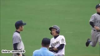 井上颯大選手（大竹）　【２ＢＨ × ２本】　20190713@コカ