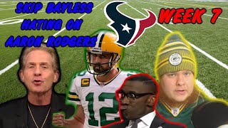Skip Bayless Hating On Aaron Rodgers | NFL 2020 Week 7